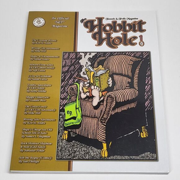 Tunnels & Trolls Magazine Hobbit Hole Issue 24 May 2013 RPG Outlaw Press - Picture 1 of 5